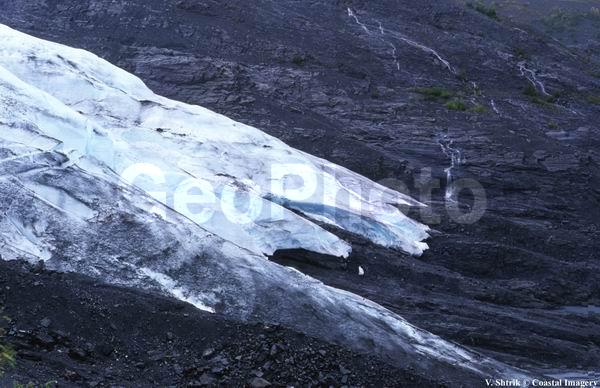 Glaciers and snow mountains