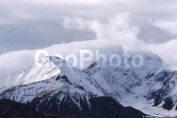 Glaciers and snow mountains