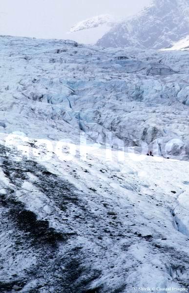 Glaciers and snow mountains