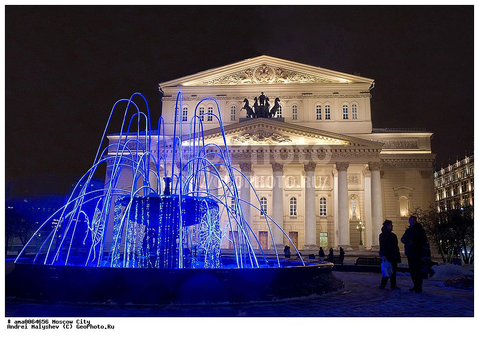 �����������, ������������� ���������, �����, ������, ������, ������� �����,  Moscow, Bolshoi theatre night