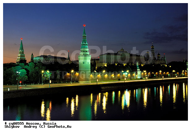 Architecture, Moscow, Moscow Kremlin, Russia, city, evening