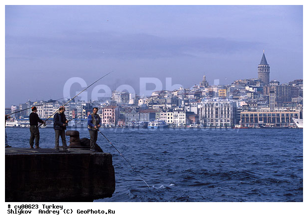 Bosporus, Cities, Fisherman, Fishermens, Istanbul, Landscape, Turkey, gulf