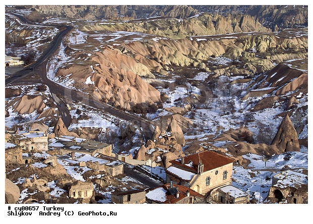 Cappadocia, Cities, Turkey, Turkish village, road