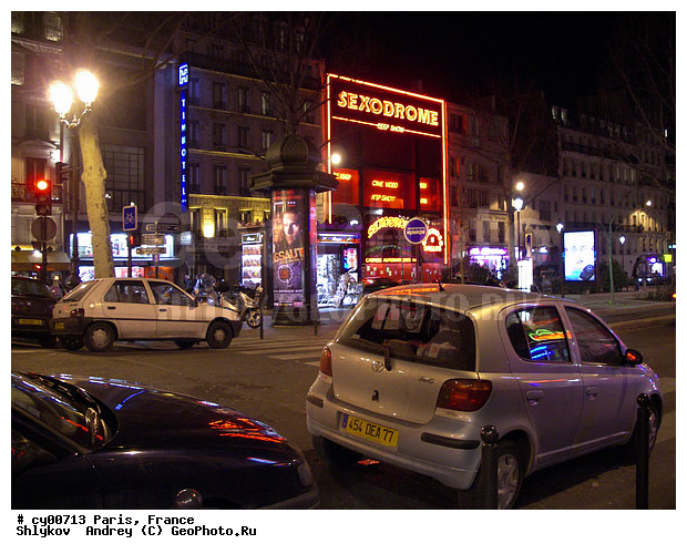 Cities, France, Night, Paris, Street