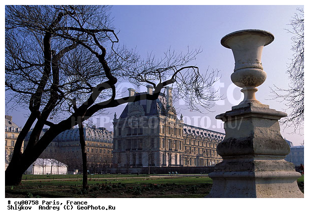 Cities, France, Garden Tuileries, Museum Louvre, Paris, Statue