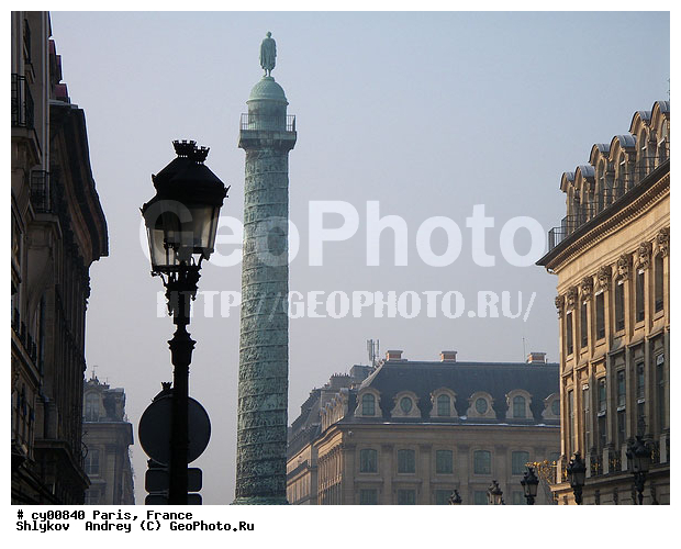 Cities, Column Vendome, France, Paris, architecture