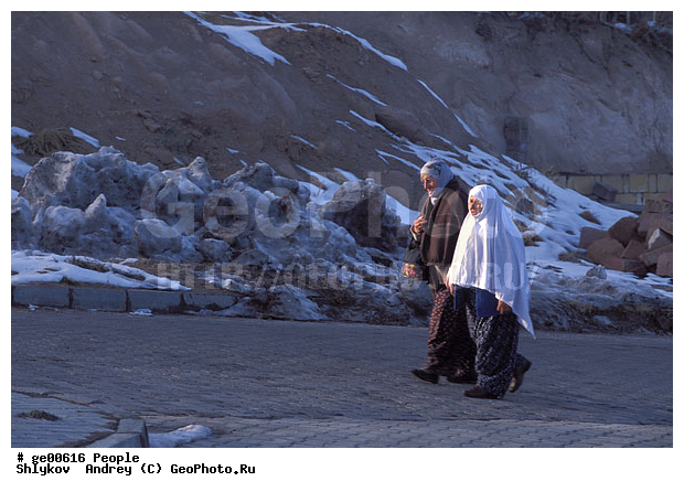 Cappadocia, Turkey, elderly woman, genre