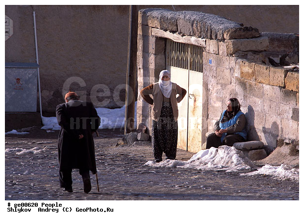 Cappadocia, Turkey, Turkish village, genre, girl