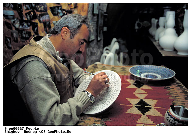Avanos, Cappadocia, Turkey, Turkish village, artist, city of masters, genre