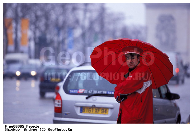 Avenue Champs Elysees, Cities, France, Paris, Streets, door-keeper, genre