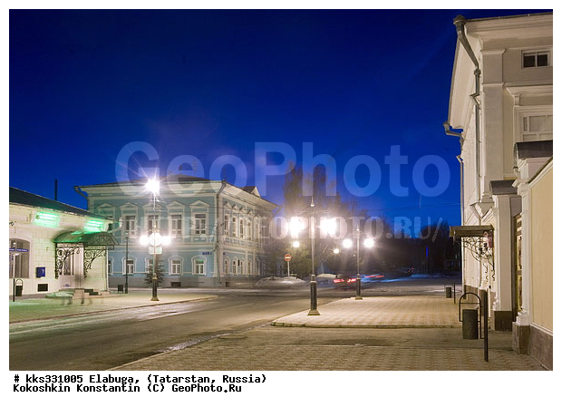 Elabuga, Kazanskaya, Povoljie, Russia, Tatarstan, Volga Region, street