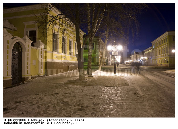 Elabuga, Kazanskaya, Povoljie, Russia, Tatarstan, Volga Region, street