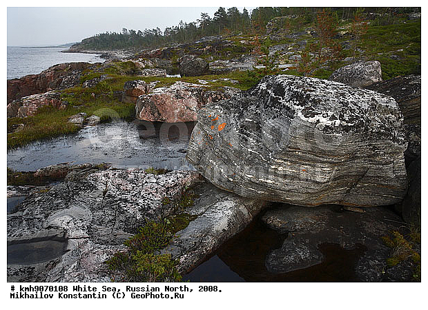 Russia, Europe, North, SubArctic, Karelia, White Sea, landscape, geology
