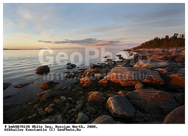 Russia, Europe, North, SubArctic, Karelia, White Sea, landscape, geology