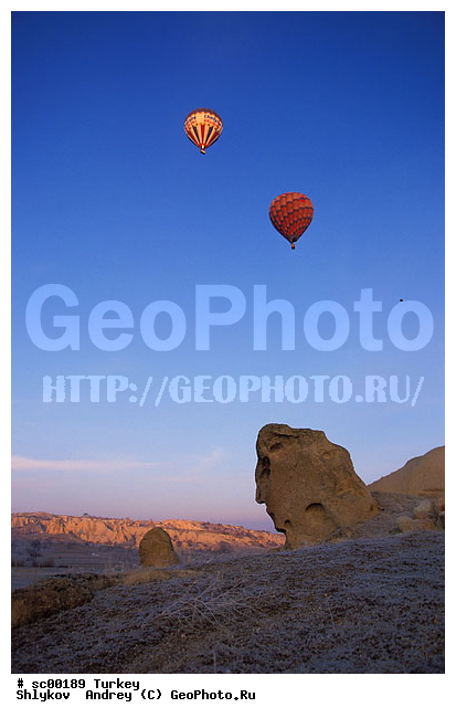 Anatolia, Balloon, Cappadocia, Turkey, landscape, mountains, scenery