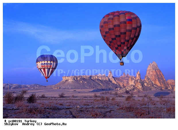 Anatolia, Balloon, Cappadocia, Turkey, landscape, mountains, scenery