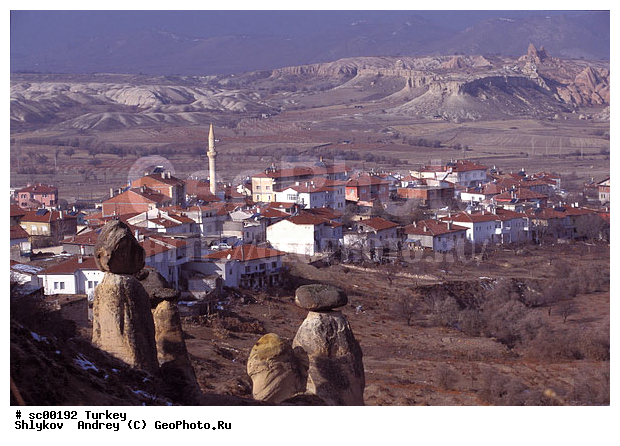 Anatolia, Cappadocia, Turkey, landscape, mountains, scenery