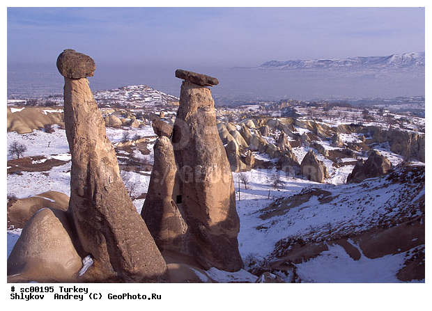 Anatolia, Cappadocia, Turkey, landscape, mountains, scenery