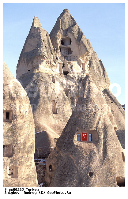 Anatolia, Cappadocia, Turkey, landscape, mountains, scenery