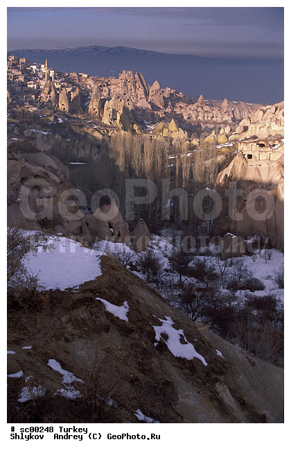Anatolia, Cappadocia, Turkey, landscape, mountains, scenery