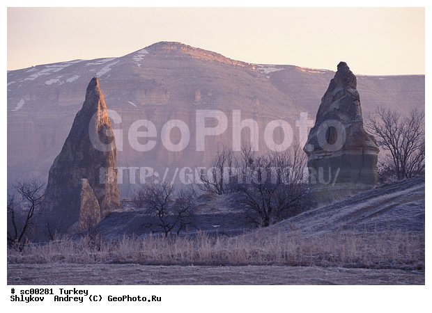 Anatolia, Cappadocia, Turkey, landscape, mountains, scenery