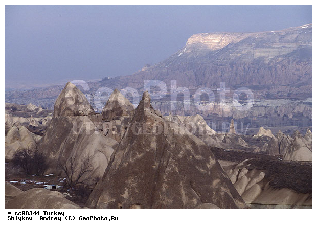 Anatolia, Cappadocia, Turkey, landscape, mountains, scenery