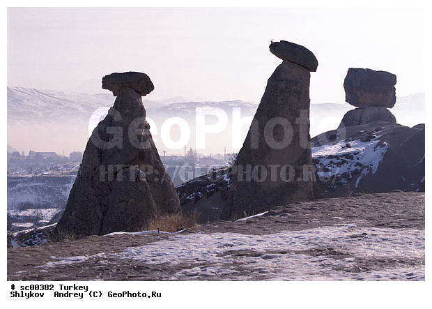 Anatolia, Cappadocia, Turkey, landscape, mountains, scenery