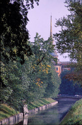 Swan a ditch and Michailousky castle