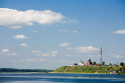 Orthodox monastery in village Svijazhsk