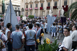 Italy, Palermo: Saint Rosalia Religious procession