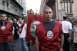 Italy, Palermo: Saint Rosalia Religious procession