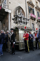 Italy, Palermo: Saint Rosalia Religious procession
