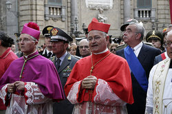 Italy, Palermo: Saint Rosalia Religious procession