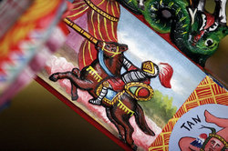 Traditional painting of Sicilian Carretto by Ducato painters