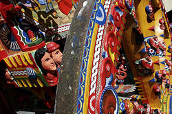 Traditional painting of Sicilian Carretto by Ducato painters