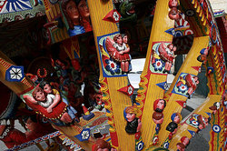 Traditional painting of Sicilian Carretto by Ducato painters