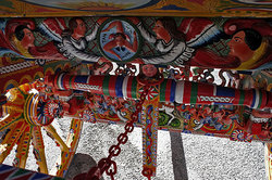 Traditional painting of Sicilian Carretto by Ducato painters