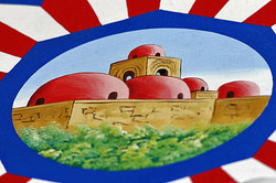 Traditional painting of Sicilian Carretto by Ducato painters