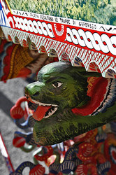 Traditional painting of Sicilian Carretto by Ducato painters