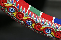 Traditional painting of Sicilian Carretto by Ducato painters