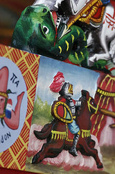 Traditional painting of Sicilian Carretto by Ducato painters