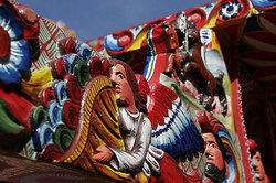 Traditional painting of Sicilian Carretto by Ducato painters