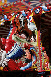 Traditional painting of Sicilian Carretto by Ducato painters