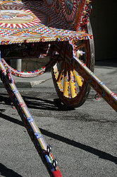 Traditional painting of Sicilian Carretto by Ducato painters