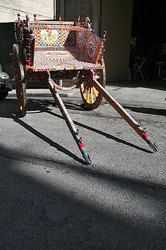 Traditional painting of Sicilian Carretto by Ducato painters
