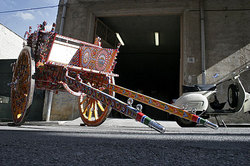 Traditional painting of Sicilian Carretto by Ducato painters