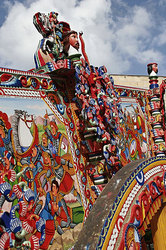 Traditional painting of Sicilian Carretto by Ducato painters