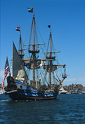 Kalmar Nyckel - Full-rigged ship,  USA