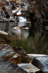 McDonald Creek Waterfalls. Glacier National Park